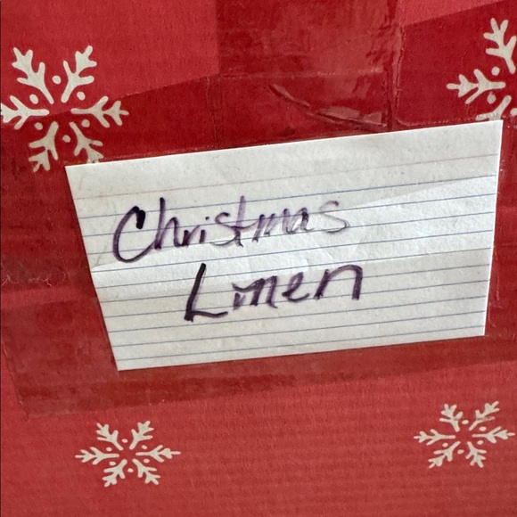 St.Nicholas Square Red Embroidered Tablecloth With Floral Poinsettia Design 120 - Picture 10 of 10